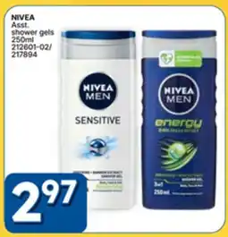 Rossy NIVEA Asst. shower gels offer