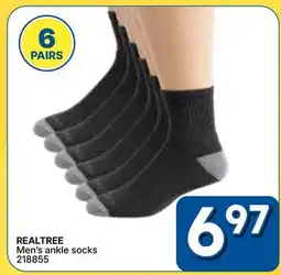 Rossy REALTREE Men's ankle socks offer