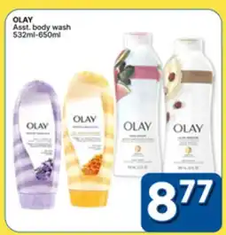 Rossy OLAY Ass. body wash offer