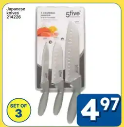 Rossy 5five Japanese knives offer