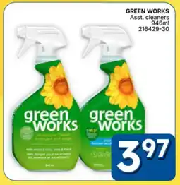 Rossy GREEN WORKS Asst. cleaners offer