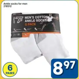 Rossy Ankle socks for men offer