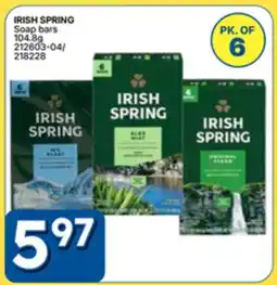 Rossy IRISH SPRING Soap bars offer