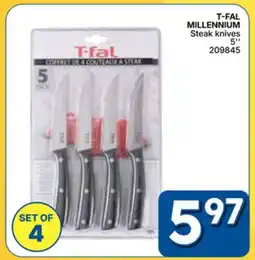 Rossy T-FAL MILLENNIUM Steak knives offer