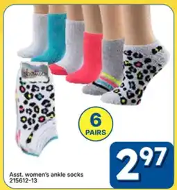Rossy Asst. women's ankle socks offer