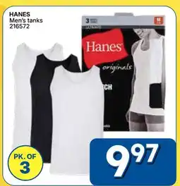 Rossy HANES Men's tanks offer