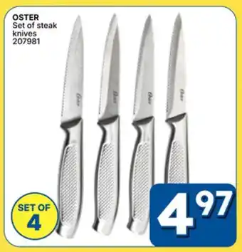 Rossy OSTER Set of steak knives offer