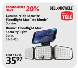 Home Hardware Bionic Floodlight Max security light offer