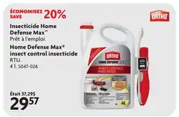 Home Hardware Home Defense Max insect control insecticide offer