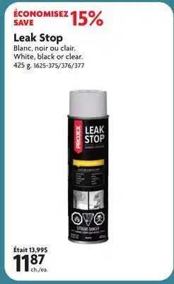 Home Hardware Leak Stop Blanc offer
