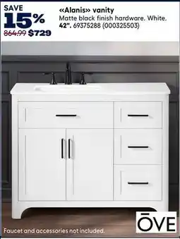 RONA Ove Alanis vanity offer