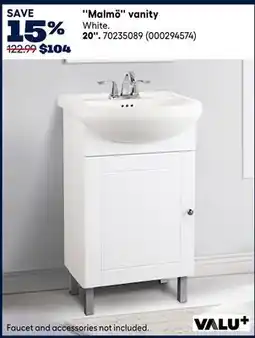 RONA Valu+ Malmö vanity offer