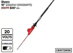 RONA Craftsman 18 hedge trimmer offer