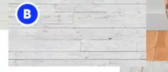 RONA MUR DESIGN 4' x 8' wall panels , Wood look, white offer
