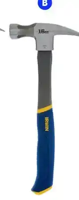 RONA IRWIN hammers, 16-oz offer