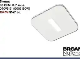 RONA All BROAN-NUTONE bathroom 80 CFM, 0.7 sone offer