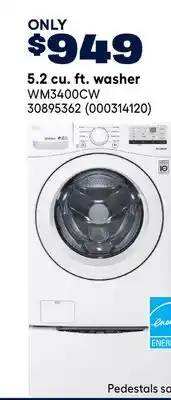 RONA 5.2 cu. ft. washer offer