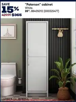 RONA Landon & Co. Paterson cabinet 20 offer