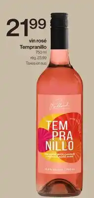 Avril vin rosé Tempranillo offer