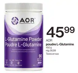 Avril poudre L-Glutamine offer