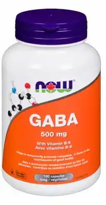 Avril Now Foods GABA 500 mg avec vitamine B6 offer