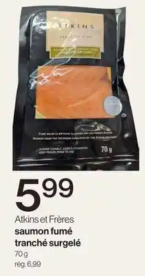 Avril saumon fumé tranché surgelé offer