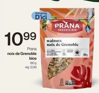 Avril Prana noix de Grenoble bios offer