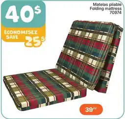Rossy Folding mattress offer