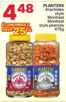 Rossy PLANTERS Montreal style peanuts offer