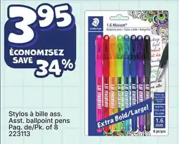 Rossy Staedtler Asst. ballpoint pens offer