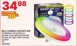 Rossy BELL+HOWELL SOCKET AIR Socket air light with remote control offer