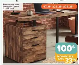 Rossy Desk with drawer offer