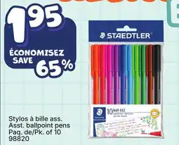 Rossy STAEDTLER Asst. ballpoint pens offer