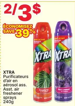 Rossy XTRA Asst. air freshener sprays offer