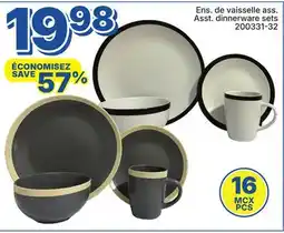 Rossy Asst. dinnerware sets offer