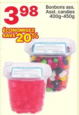 Rossy Asst. candies offer