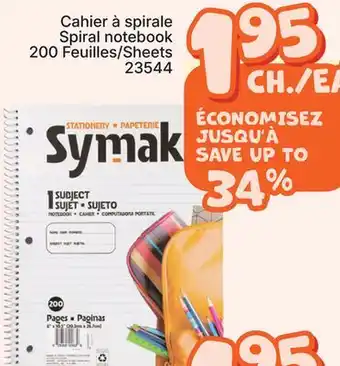 Rossy Spiral notebook offer