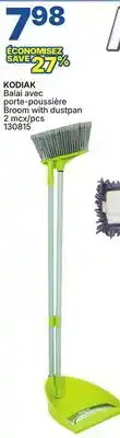 Rossy KODIAK Broom with dustpan offer