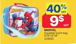Rossy MARVEL Insulated lunch bag offer