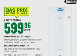 BMR CHAUFFE-EAU ÉLECTRIQUE offer