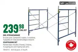 BMR ENS. D'ÉCHAFAUDAGE offer