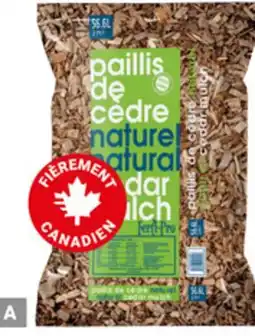 BMR PAILLIS DE CÈDRE NATUREL offer