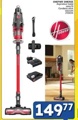 Rossy Hoover ONEPWR EMERGE Cordless stick vaccum offer