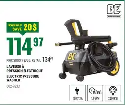 BMR LAVEUSE À PRESSION ÉLECTRIQUE offer