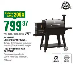 BMR BARBECUE 850 W-FI SPORTSMAN PITBOSS offer