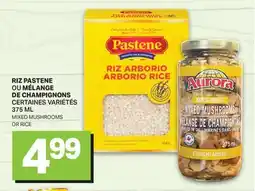 L'Intermarché RIZ OU MÉLANGE DE | MIXED MUSHROOMS OR RICE offer
