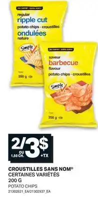 L'Intermarché CROUSTILLES SANS NOM | POTATO CHIPS offer