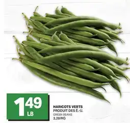 L'Intermarché HARICOTS VERTS | GREEN BEANS offer