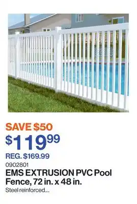 Patrick Morin PVC Pool Fence, 72 in. x 48 in offer