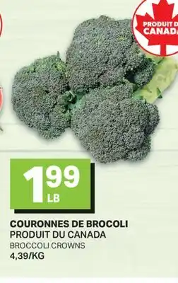 L'Intermarché COURONNES DE BROCOLI | BROCCOLI CROWNS offer